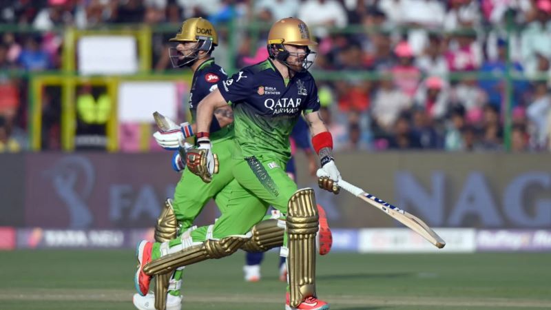 রাজস্থানকে উড়িয়ে পয়েন্ট টেবিলের তিনে বেঙ্গালুরু